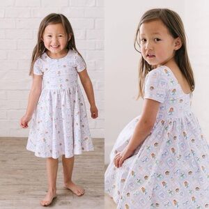 Ollie Jay / Classic Twirl Let Them Eat Cake Girls Dress